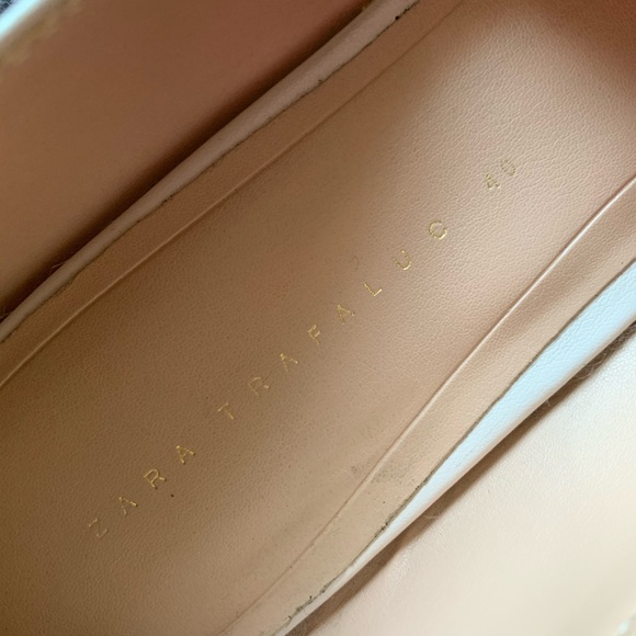 ZARA TRAFALUC flat loafers size 40 EUR / 9 US - Picture 7 of 7